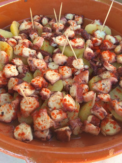 Una foto de Pulpo a la Gallega