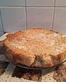 Bizcochuelo de manzana y crema pastelera