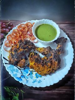 তন্দুরি চিকেন (Tandoori Chicken recipe in bengali) রেসিপির প্রধান ছবি