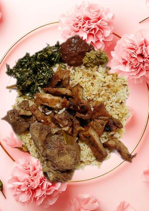 Foto resep Nasi Kecombrang (Torch ginger rice)