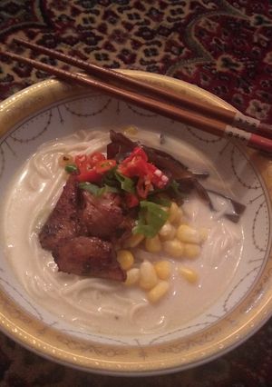 Foto resep Creamy Miso Ramen