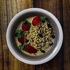 A picture of Multi Millet Payasam porridge.