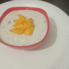 A picture of Mango Rice kheer.