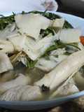 แกงหน่อไม้สดเห็ดโคน