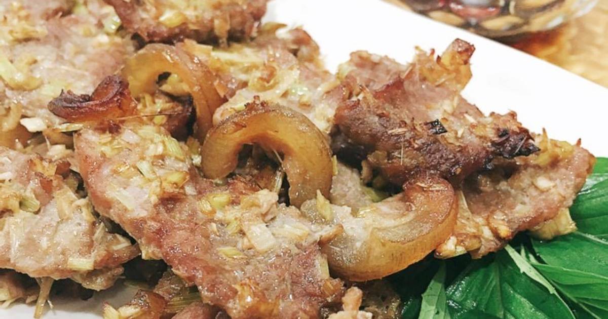 Cách Làm Món Thịt bê non nướng sả của Hoàng Ngọc - Cookpad