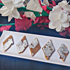 A picture of Mango Kaju Katli.