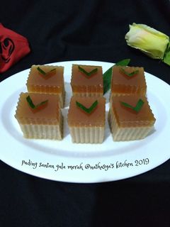 Foto resep Puding Santan Gula Merah