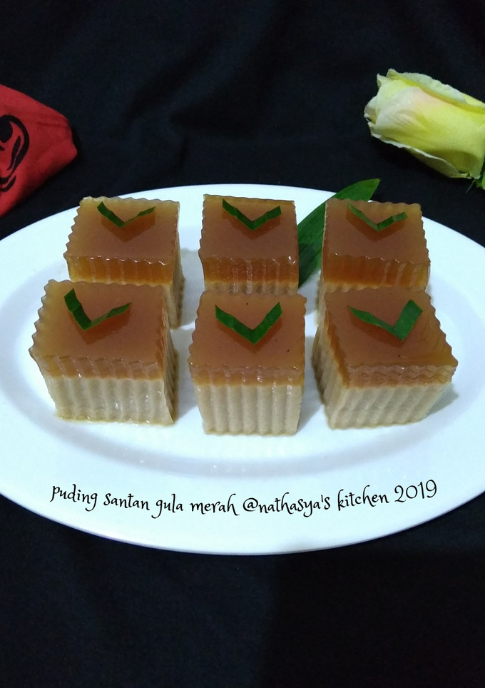 Foto resep Puding Santan Gula Merah