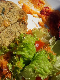 Una foto de Hamburguesas de brócoli y lentejas