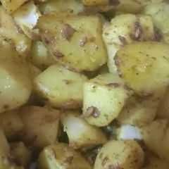 Jeera aloo A picture of Jeera aloo.