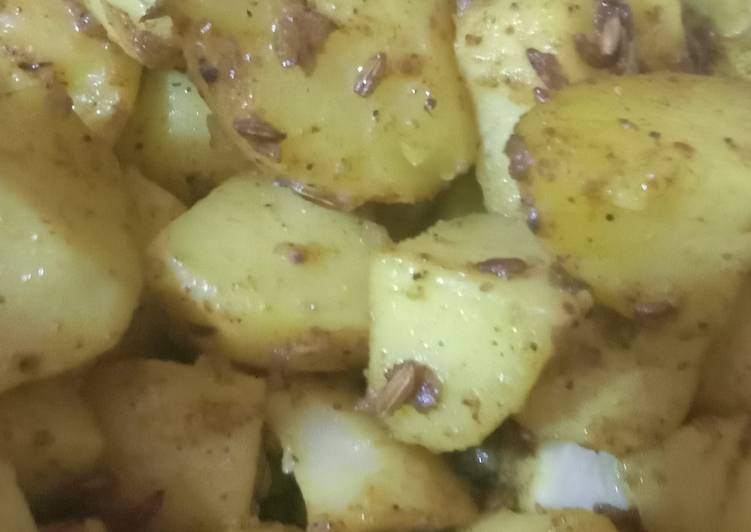 Recipe: Delicious Jeera aloo