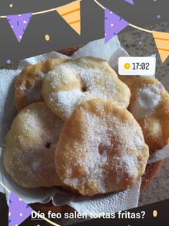 Una foto de Torta fritas súper súper fáciles!!!! Solo 4 ingredientes