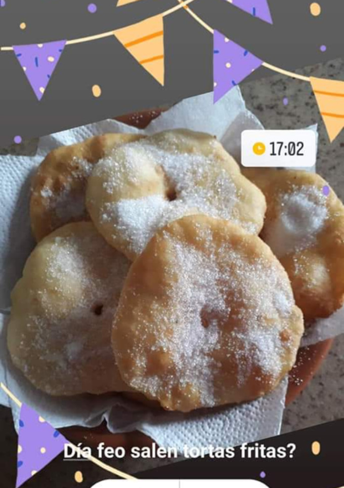 Una foto de Torta fritas súper súper fáciles!!!! Solo 4 ingredientes