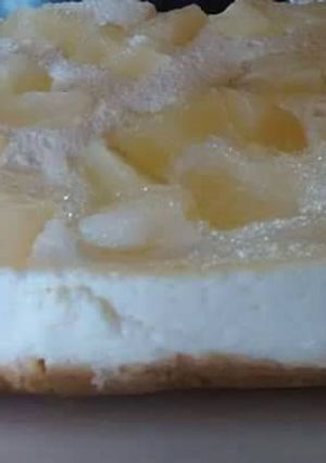 Una foto de Pay frío de piña