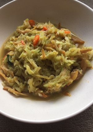 Foto resep Tumis labu siam teri