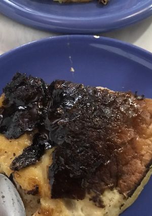Una foto de Panqueque de manzana caramelizado