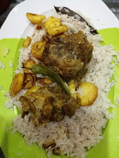 صورة لوصفة رز كبسة بطريقة غير 😊😋