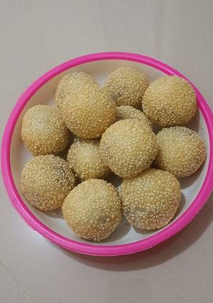 Foto resep Onde-onde ubi ungu ala anak kos