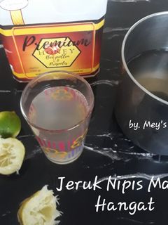 Foto resep Jeruk Nipis Madu Hangat