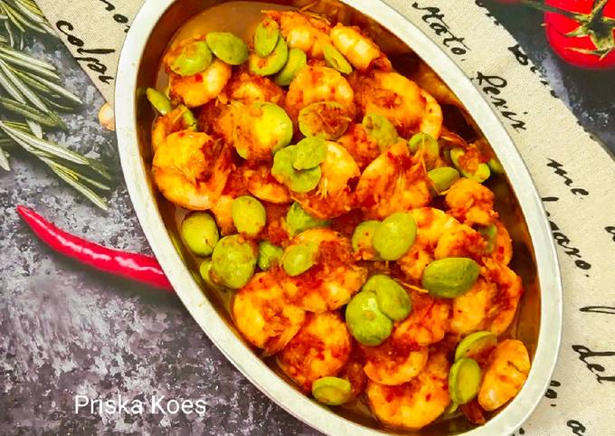 Resep Sambal Goreng Udang Petai, Lezat Sekali