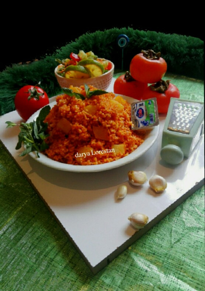 عکسی از دستور دمپختک با برنج نیم دانه (مقرون به صرفه)