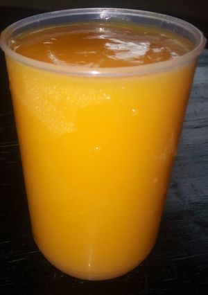 A picture of Mango juice.