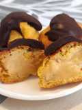 Profiteroles de turrón