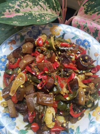Cara Gampang Menyiapkan Oseng Kikil Lombok Abang Ijo Untuk Jualan