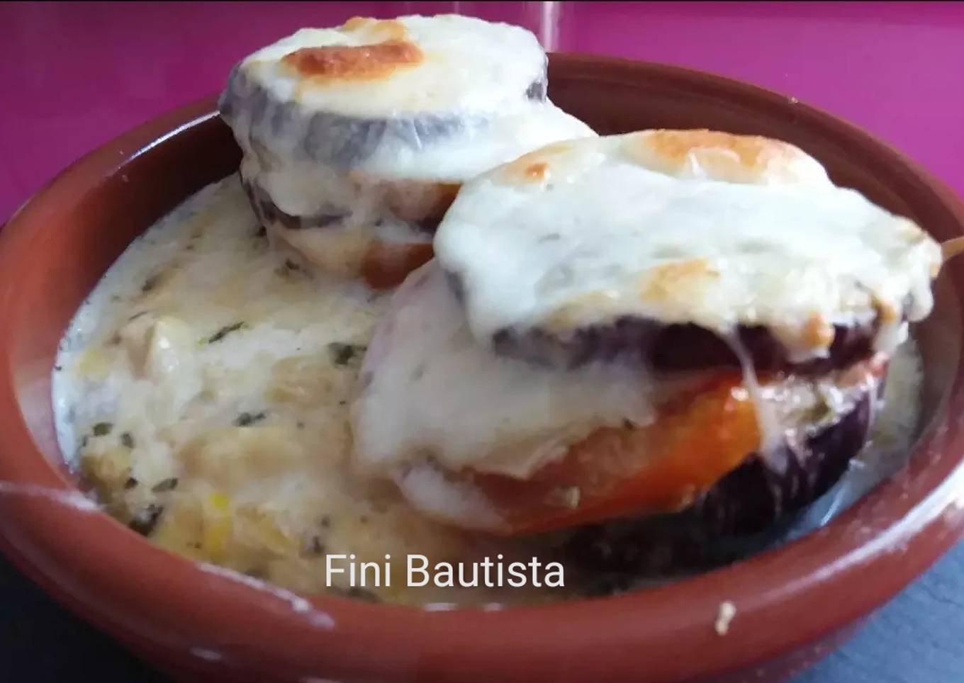 Milhoja de berenjena