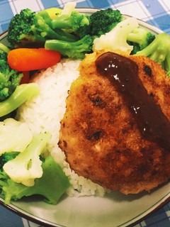 活力滿點漢堡排 的食譜成品照片