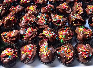 Foto resep COKLAT KONFLIK(Corn flake chocolate)