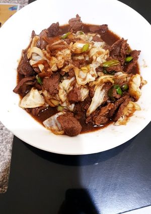 Foto resep Sapi teriyaki dengan sayur kol