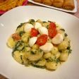 Gnocchi Bayam Mozarella