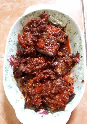 Foto resep Balado terong pedas