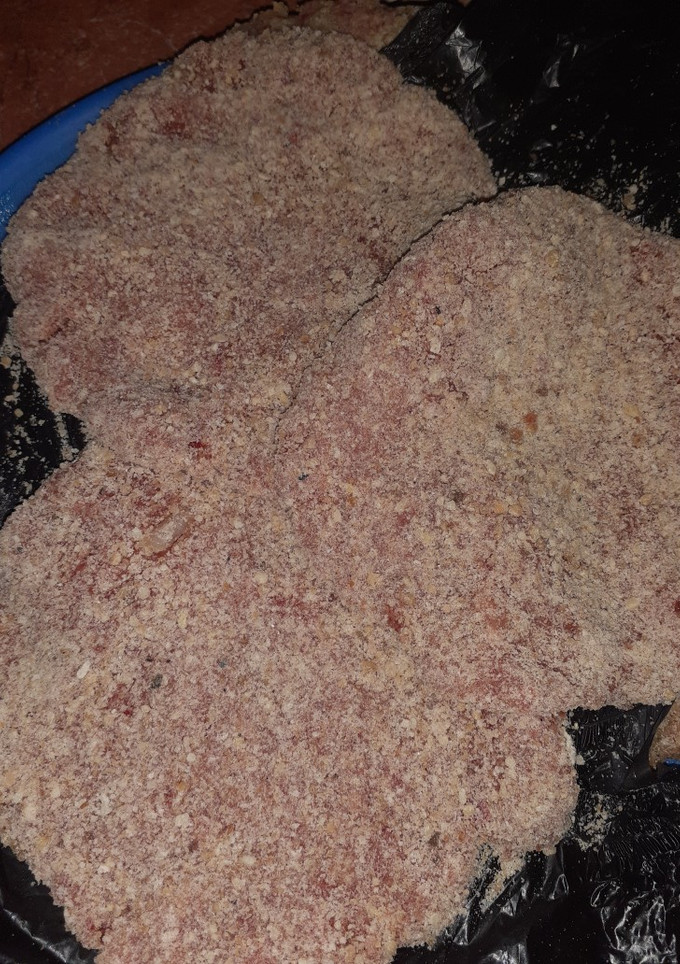 Una foto de Milanesa de carne molida