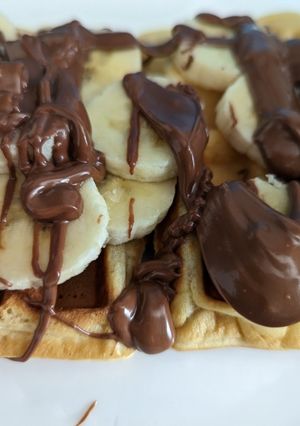 A picture of Sweet waffles.