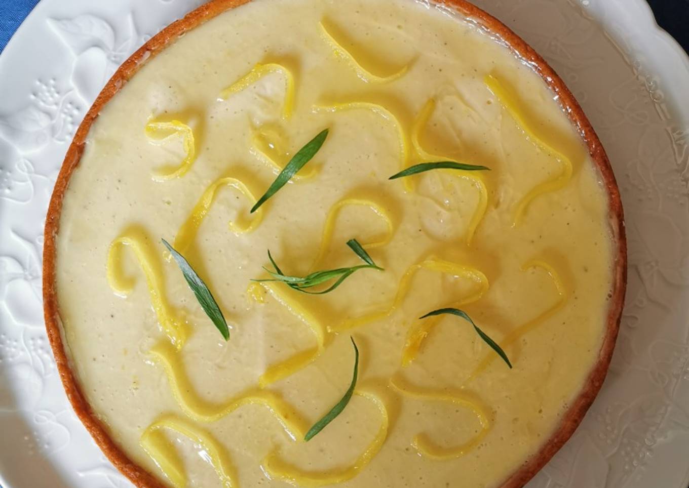 Tarte citron façon Frédéric Bau