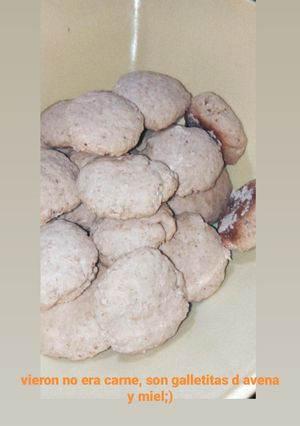 Una foto de Galletitas avena y miel🥰