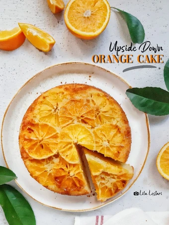 Langkah Mudah untuk Menyiapkan Resep Upside Down Orange Cake yang Uenak Anti Ribet, Mantap