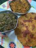 Sarso saag, Salgum saag, Makki ke roti