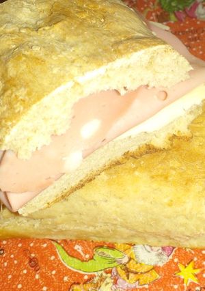 Una foto de Pan casero express, con harina pureza para pizzas.. 🤩!!