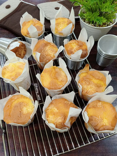 Foto resep Cheese Sponge Cup Cake