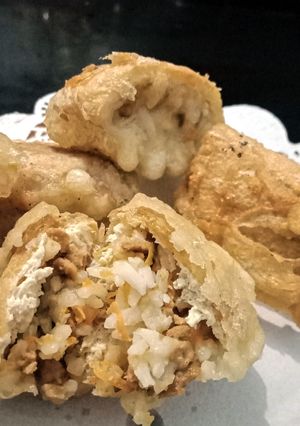 Foto resep Tahu Isi Nasi Sehat | Bekal anak