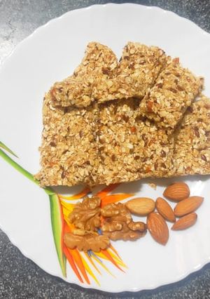 A picture of Oats nutrition bar.