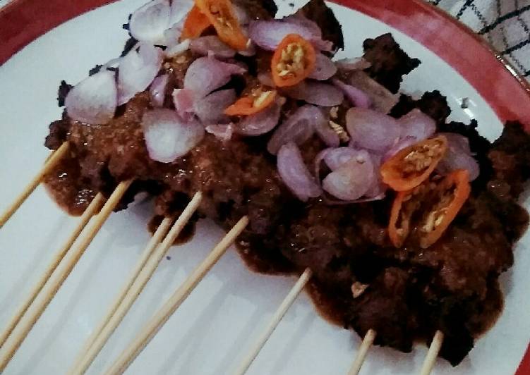 Sate pakai teflon