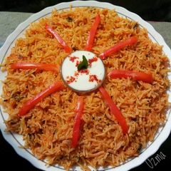 A picture of Tomato Rice.