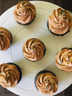 A picture of Chocolate cupcakes.