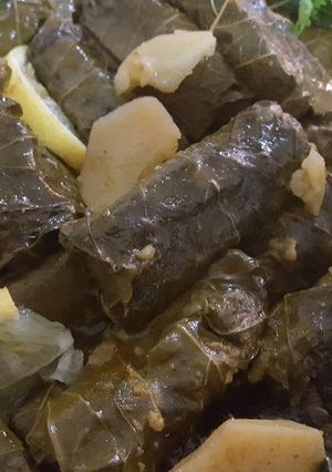 صورة لوصفة ورق عنب فلسطيني روعة 😋😊