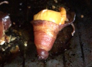 Foto principal de Chiles con queso y bacon