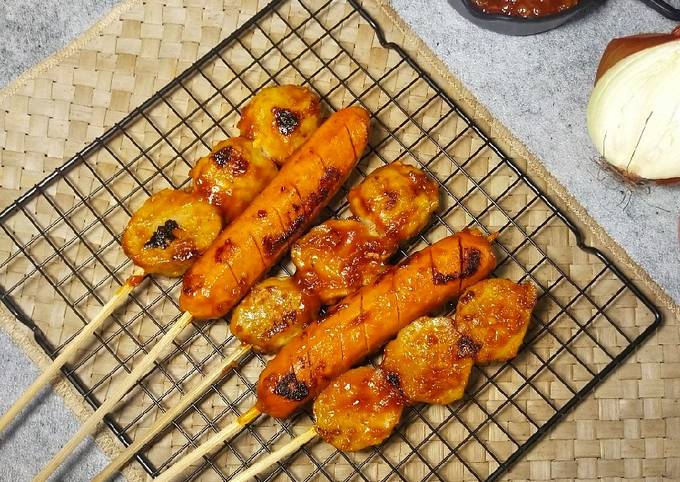 Bagaimana Membuat Bakso Sosis Bakar yang Bisa Manjain Lidah